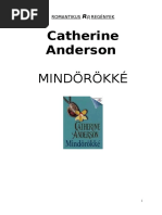 Mindorokke - Catherine Anderson