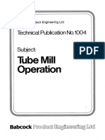 Babcock Technical Publication - TUBE MILL OPERATION