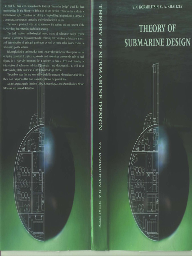 Theory of Submarine Design PDF PDF