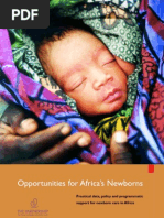 Download Opportunities for Africas Newborns Practical Data Policy and Programmatic Support for Newborn Care in Africa November 2006 by livelihoods SN31317913 doc pdf