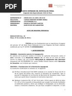 Auto de Vista Abandono