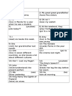 Present Perfect Vs Past Simple Flashcards