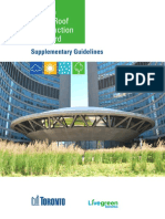 Toronto Green Roof Construction Standard: Supplementary Guidelines