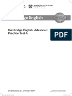 CB Objective Adv 4e Practice Test A