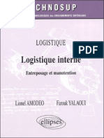 Logistique Interne Entreposage Et Manutention