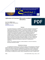 Aplicaciones de Ecuaciones Diferenciales Mediadas Por Simulaciones Interactivas