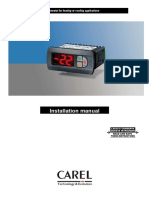 Installation Manual: Plug-In Electronic Digital Thermostat For Heating or Cooling Applications