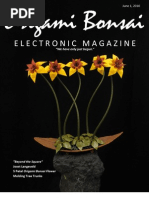 Download Origami Bonsai Electronic Magazine Beyond the Square Vol 2 Iss 3 by Benjamin John Coleman SN31320910 doc pdf