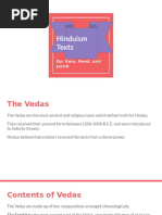 Hinduism Presentation - Texts