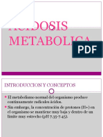 Acidosis metabólica: causas, clasificación, diagnóstico y tratamiento