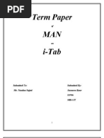 Term Paper MAN I-Tab