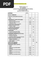 Estado de Situacion Financiera - contabilidad