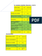 Calculo de Saneamiento