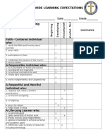 Sle Rubric Formatted