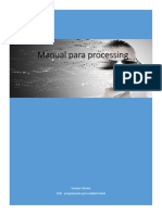 Manual para Processing en