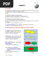 Cours Probabilite Terminale Pro