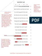 Sonnet Annotations