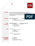 Damian Resume