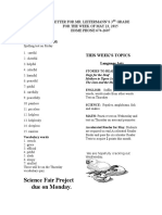 Newsletter Lesson Spelling 29 May 23 2015