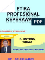 Pembelakan Komunikasi Dan Etika Profesional Keperawatan 2016