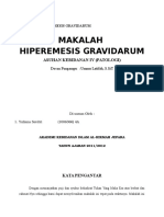 MAKALAH HIPEREMESIS GRAVIDARUM