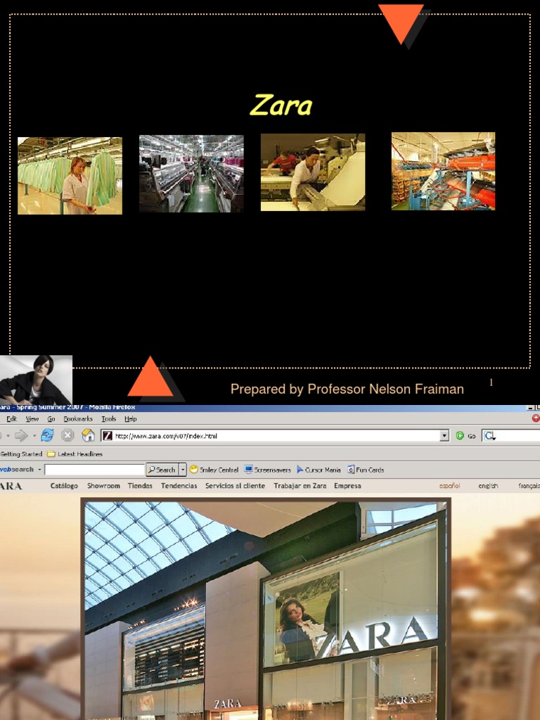 ZARA Case Brief | PDF | Strategic Management | Clothing