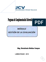 Modulo Gestión Evaluacion Ucv - Final