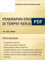 Penerapan Ergonomi Lampung