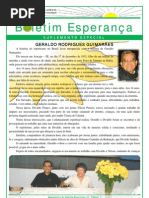 BOLETIM ESPERANÇA 10 suplemento