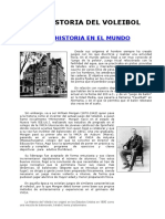 Historia Del Voleibol