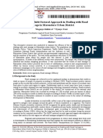 Efficacy of The Multi-Sectoral Approach in Dealing With Road Carnage in Marondera Urban District