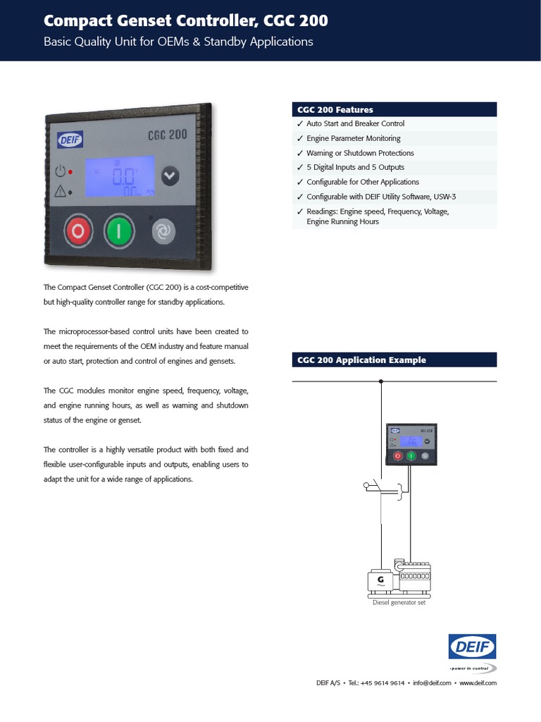 CGC 200 & CGC 400 Handout UK (Land) PDF | PDF | Technology & Engineering