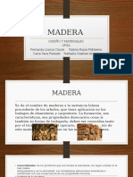 Madera: Diseño y materiales