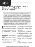 Medication Assisted Treatment of Opioid Use.2