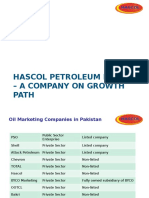 Hascol Petroleum Limited - A Company On Growth Path