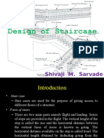 Design of Staircase: Shivaji M. Sarvade