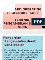 Persentase Pengambilan Darah Vena