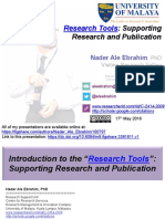 Research Tools: Supporting Research and Publication