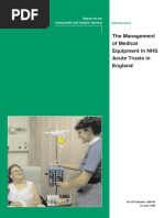 NAO - The Management of Medical Devices in NHS Acute Trusts in England