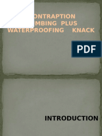 Contraption Plumbing Plus Waterproofing Knack