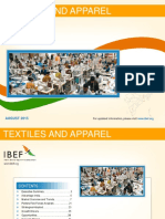 Textiles and Apparel August 2015