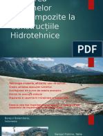 PREZENTARE - Utilizarea Sistemelor Geocompozite La Construcțiile Hidrotehnice