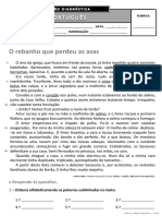 Ficha de Avaliação Diagnóstica - 4º Ano PORT II