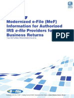 Modernized E-File (MeF)