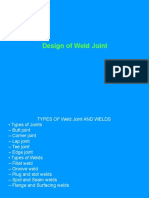 Design of Weld Joint