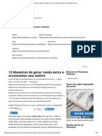 13 Maneiras de Gerar Renda Extra e Acrescentar Seu Salário - Finanças Forever