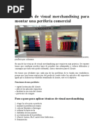 8 Técnicas de Visual Merchandising Para Montar Una Periferia Comercial