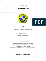 REFERAT Cephalgia