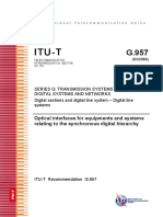 T-REC-G.957-200603 - Caracteristicas Interfaces Ópticas SDH PDF