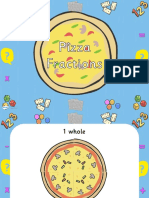 Pizza Fractions Powerpoint